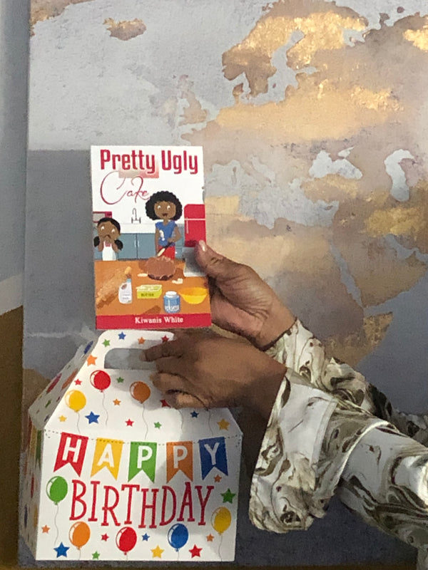 Happy Birthday Gable Box with Book